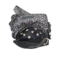 Bauchtasche "Kathmandu" Baumwoll-Stoff Schwarz-Braun (846)