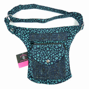 Gassi-Tasche Bauchtasche aus Canvas-Stoff - NJ-Barcelona-HS-701 Nijens Shop