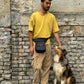 Gassi-Tasche "Super-Hannover" Baumwoll-Canvas Charcoal (Denim 001)