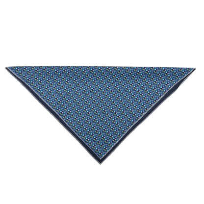 Dreieckige Hundehalstuch, Bandana-Tuch, Stoff Halstuch in Blau