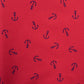 Stoff in Rot mit Ankern Muster Nijens Shop