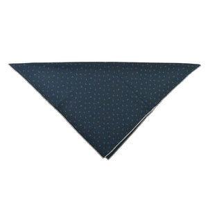 Dreieckige Hundehalstuch, Hundebandana, Stoff Dunkelblau mit Ankern Muster, Halstuch für Hund Nijens Shop