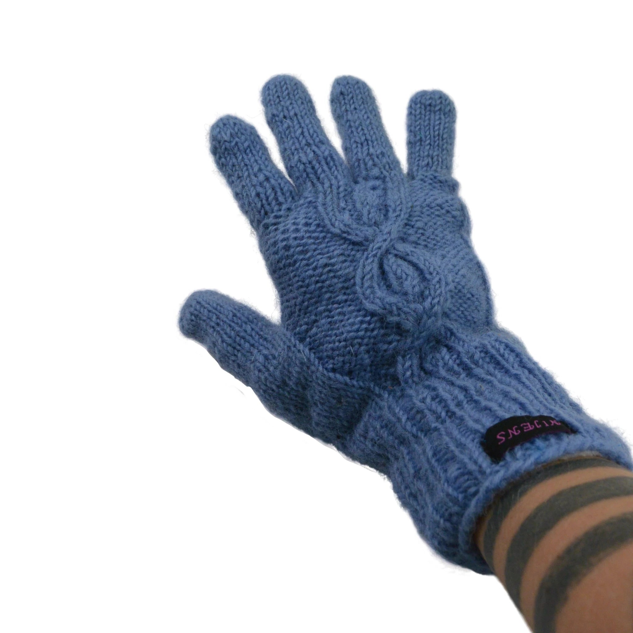 handgestrickte handschuhe kaufen Handgestrickte warme Handschuhe mit Muster