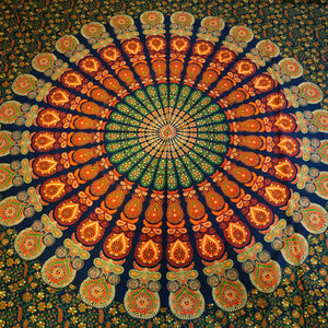 Indische Tagesdecke Mandala Wandtuch Laken - Dekor Decke 53 / 297 Nijens