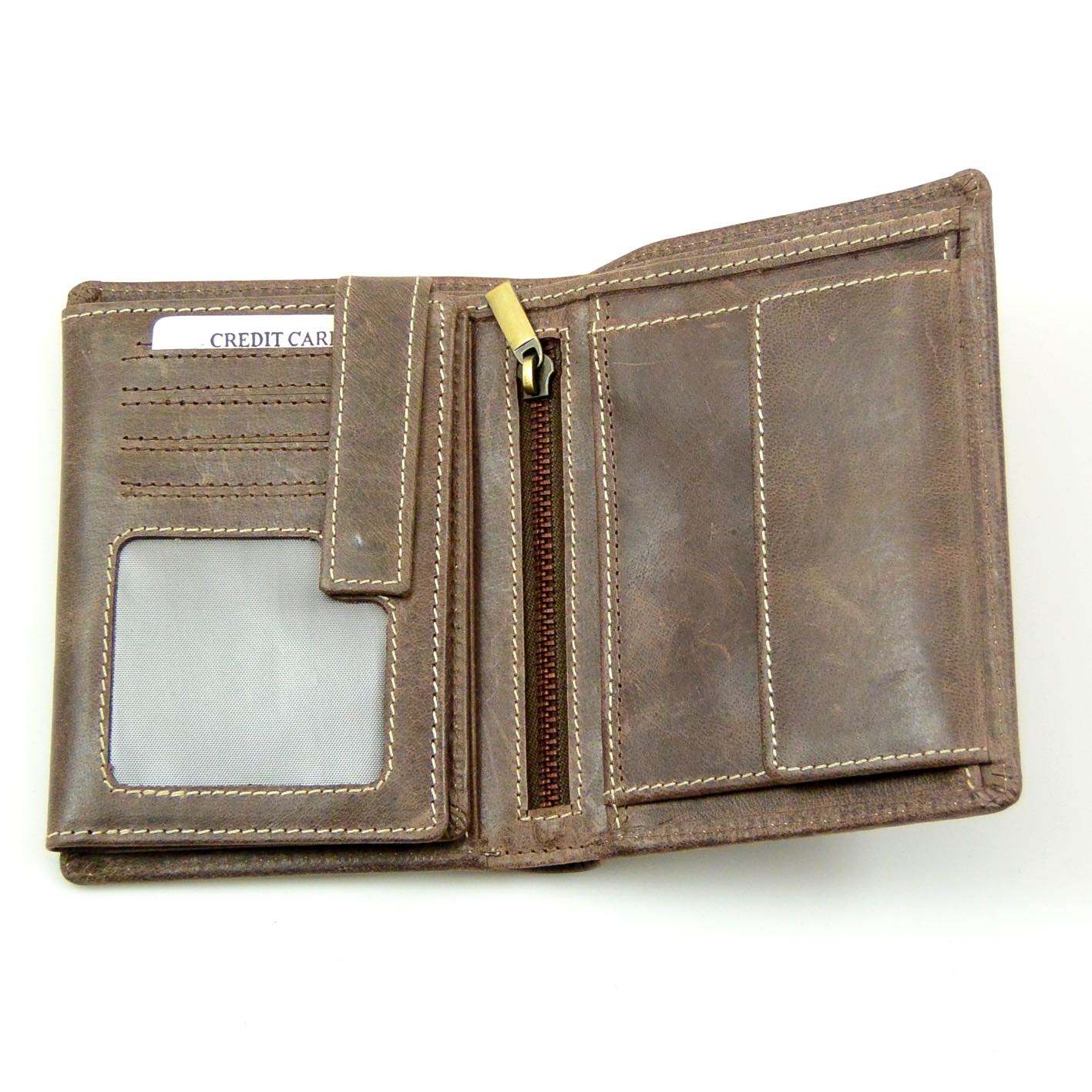 Nijens Leder Portemonnaie NijensNIJC-1 TAN 3