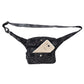 Bauchtasche, Hüfttasche Stoff florales Muster in Schwarz, Handy Tasche Nijens