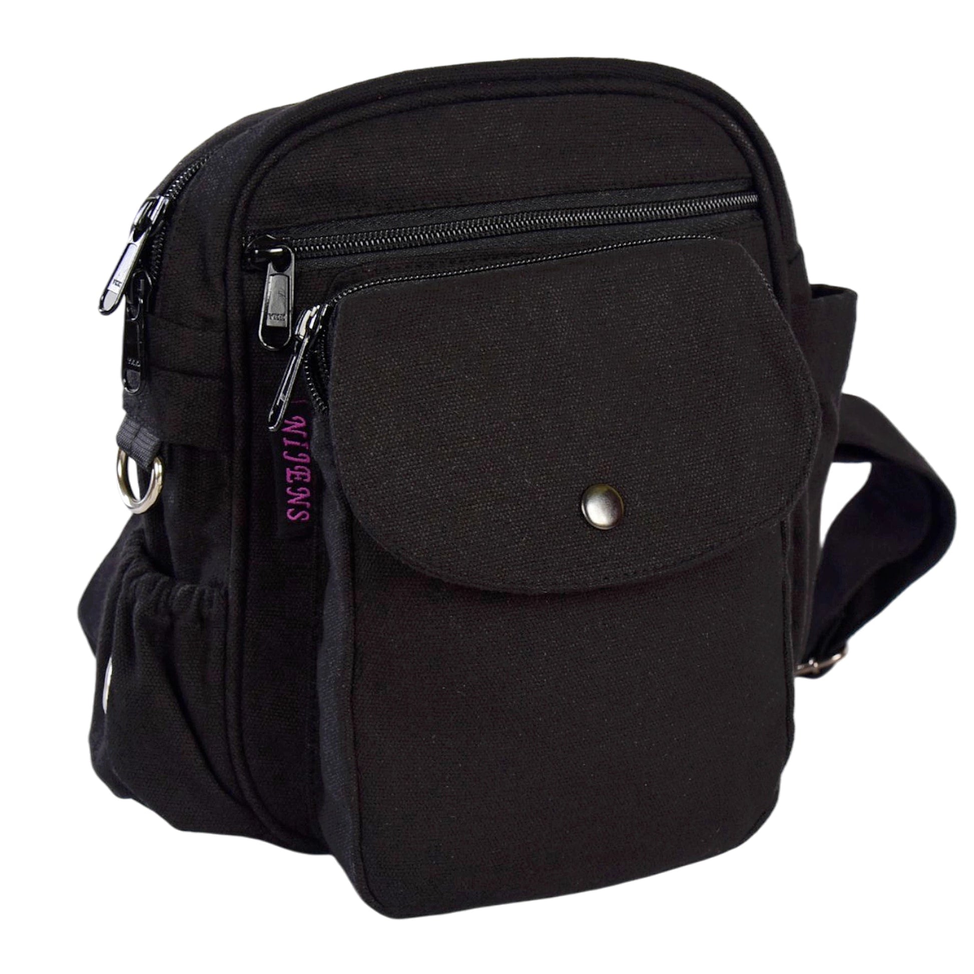 Multifunktionale Gassi-Tasche mit Trinkflaschenhalter - Konstanz black Nijens Shop