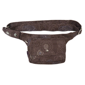 Bauchtasche Hippie Hüfttasche, florales Muster - Kathmandu-ND 21 Nijens