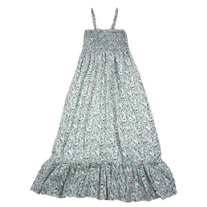 Nijens Sommerkleid Kinderkleid Strandkleid mit Blumen Motive