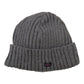 Kurze Beanie "Tulsipur" aus Schurwolle Anthrazitgrau (54)