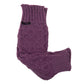 Leg warmers , leg warmers made of Virgin wool in purple Loonna-Dance 04