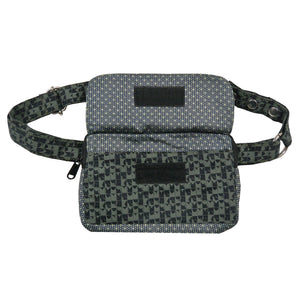 Hüfttasche aus Stoff Grün, Festival Tasche