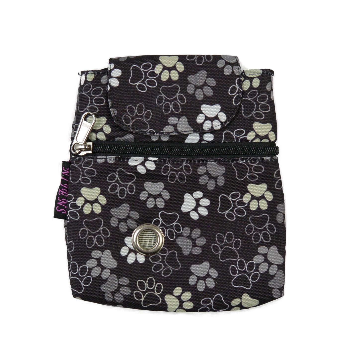 Hundekotbeutelspender & Leckerli-Tasche im Pfoten-Look. Nijens Shop.