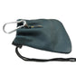 Leder-Leckerlibeutel mit Karabiner & Innenfutter.