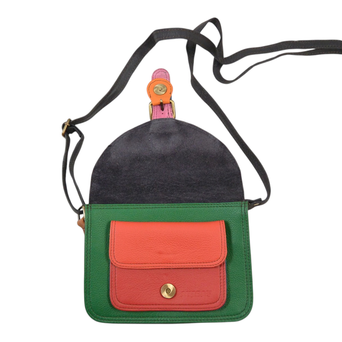 Kleine bunte Leder-Tasche – stilvoll & praktisch für jeden Tag