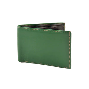 Leder Portemonnaie, Geldbörse aus Leder -  Grün C-101 Nijens Shop