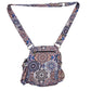 Rückansicht der Gassitasche Konstanz von Nijens im Lavendel Mandala Design mit Reißverschlussfach - Konstanz 71081 Nijens Shop