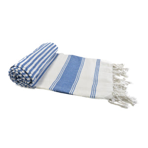 Strand- & Saunatuch Gestreift  – 100 % Baumwolle - Decke klein Nijens Shop