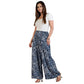 Luftige Pluderhose aus Viskose, Damen Hose - Tirra-119