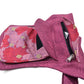 Hip Bag Fuchsia mit Blumen Motiven 