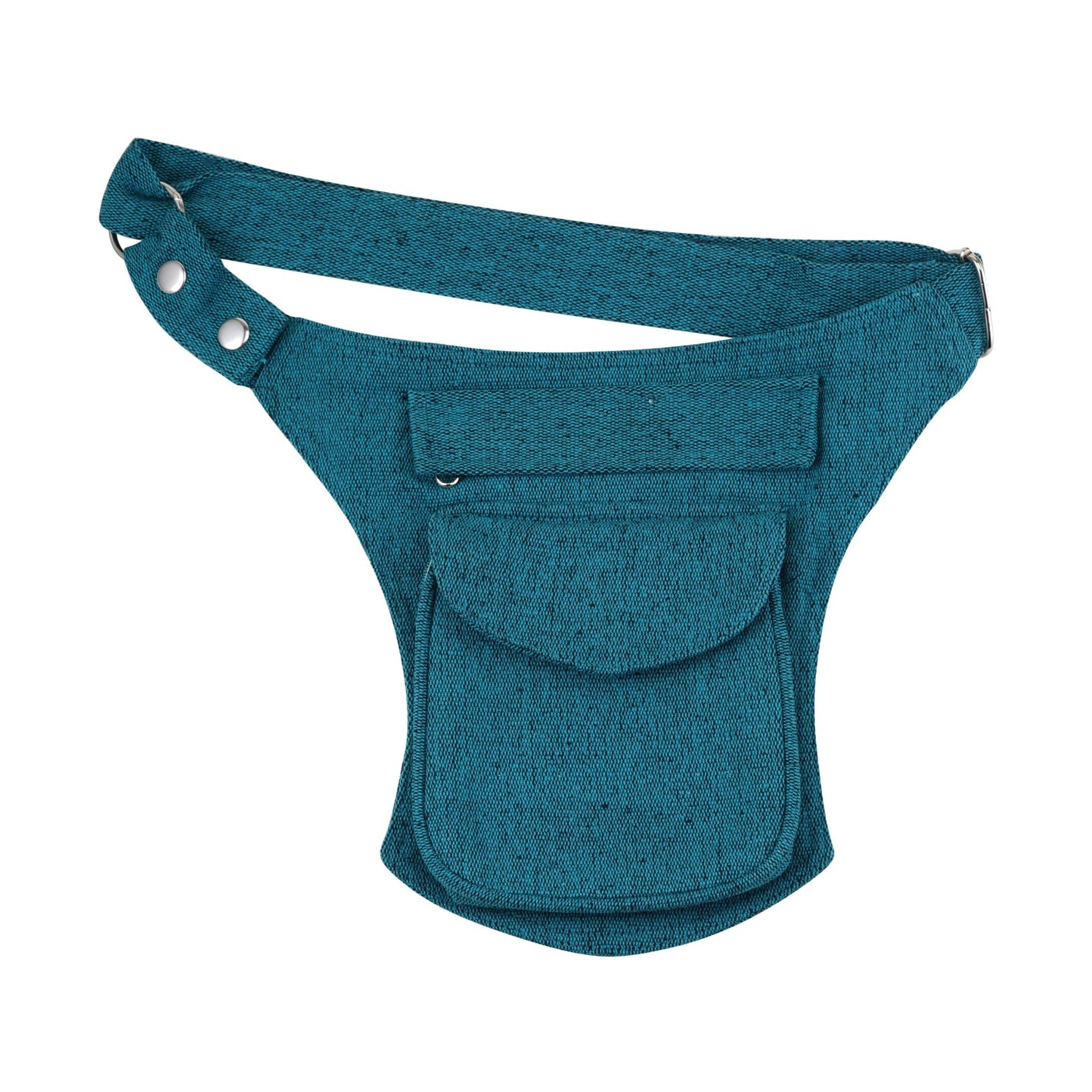 Bauchtasche, Gürteltasche aus Stoff türkisblau, Nijens