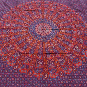 Indisches Laken Wandtuch Mandala Hippie Tagesdecke - Dekor Decke Groß 420 / 96 Nijens