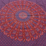 Indisches Laken Wandtuch Mandala Hippie Tagesdecke - Dekor Decke Groß 420 / 96 Nijens