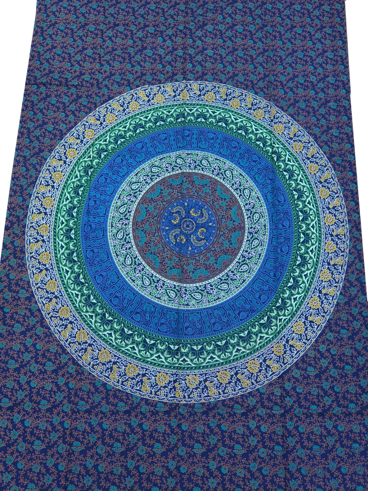 Nijens Indisches Mandala Hippie Bettlaken Stoff in Rot