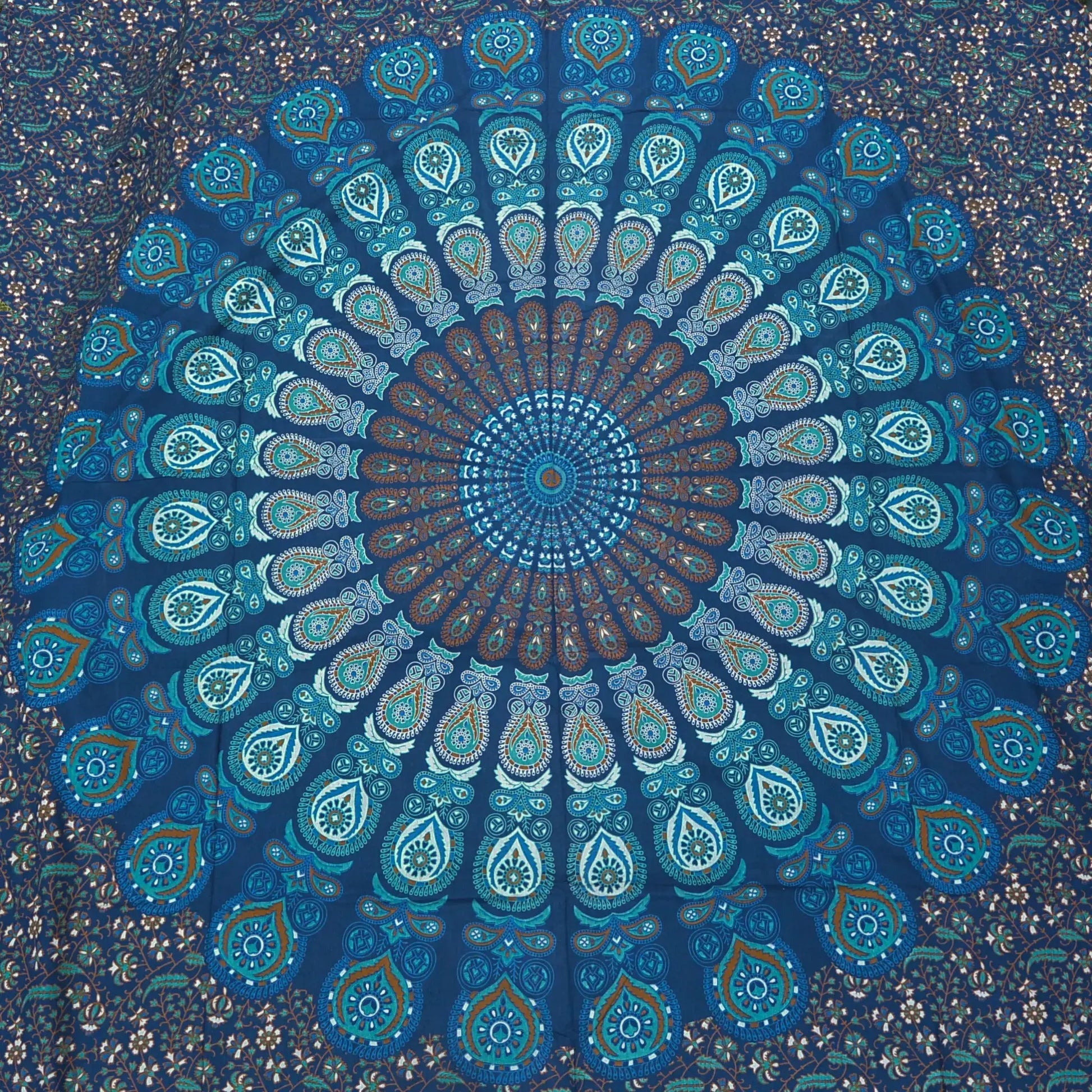Indisches Laken Wandtuch Mandala Hippie Tagesdecke  - Dekor Decke Groß 81 / 298 Nijens
