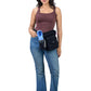 Gassi-Tasche mit Flaschenhalter "Brandenburg" Cord Schwarz (103)