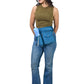 Gassi-Tasche mit Flaschenhalter "Brandenburg" Cord Petrol (120)