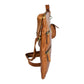 Ledertasche Umhängetasche Leder Apache Brandy NJ-26 - Lisbon 1054, 8054 Nijens Shop