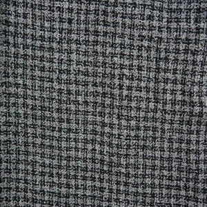 grau karierter Wollstoff