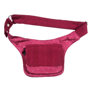 Bauchtasche Stoff GĂŒrteltasche mit Anker Muster Dublin 330 Nijens Shop