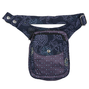 Gassi-Tasche mit floralem Muster - Praktisch für unterwegs - Freiburg ND 829 Nijens Shop