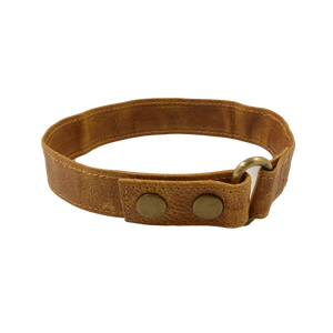 Gürtel-Verlängerung XXXL Hüfttaschen Leder Senf Gelb-braun