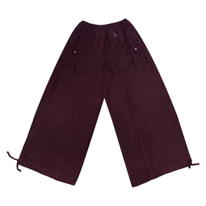 Luftige Pluderhose aus Viskose in Bordeaux - Tirra 10 Nijens