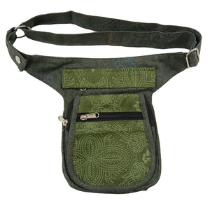 Bauchtasche Nijens HĂŒfttasche Hip-Pack OlivgrĂŒn