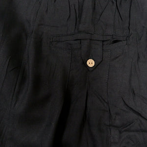 Hose Pluderhose Pumphose Nijens Pants Black Plain 2