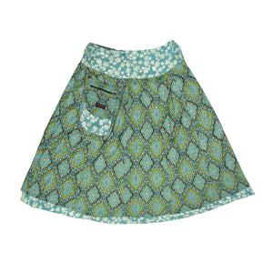 Sommerrock Wenderock Rayon mit elastischem Smokbund - Pavlana 75 Nijens Shop