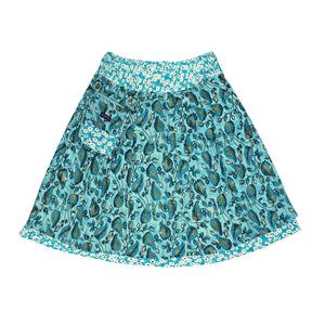 Sommerrock Wenderock Rayon mit elastischem Smokbund - Pavlana 74 Nijens Shop