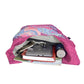 Geräumiger Nijens Small Shopper mit Mandala-Muster, gefüllt mit Tablet, Buch, Trinkflasche und Smartphone