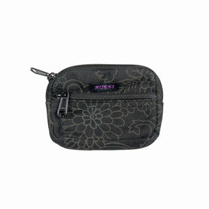 Kleine Beuteltasche Nijens mit Gürtelschlaufen Black Flowers