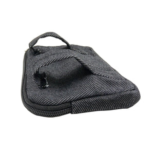 Kleine Beuteltasche - Stoff Jeans Charcoal 2