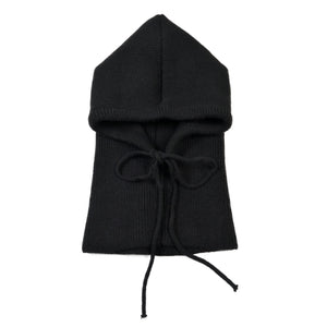 Die weiche Nijens Balaclava in Schwarz