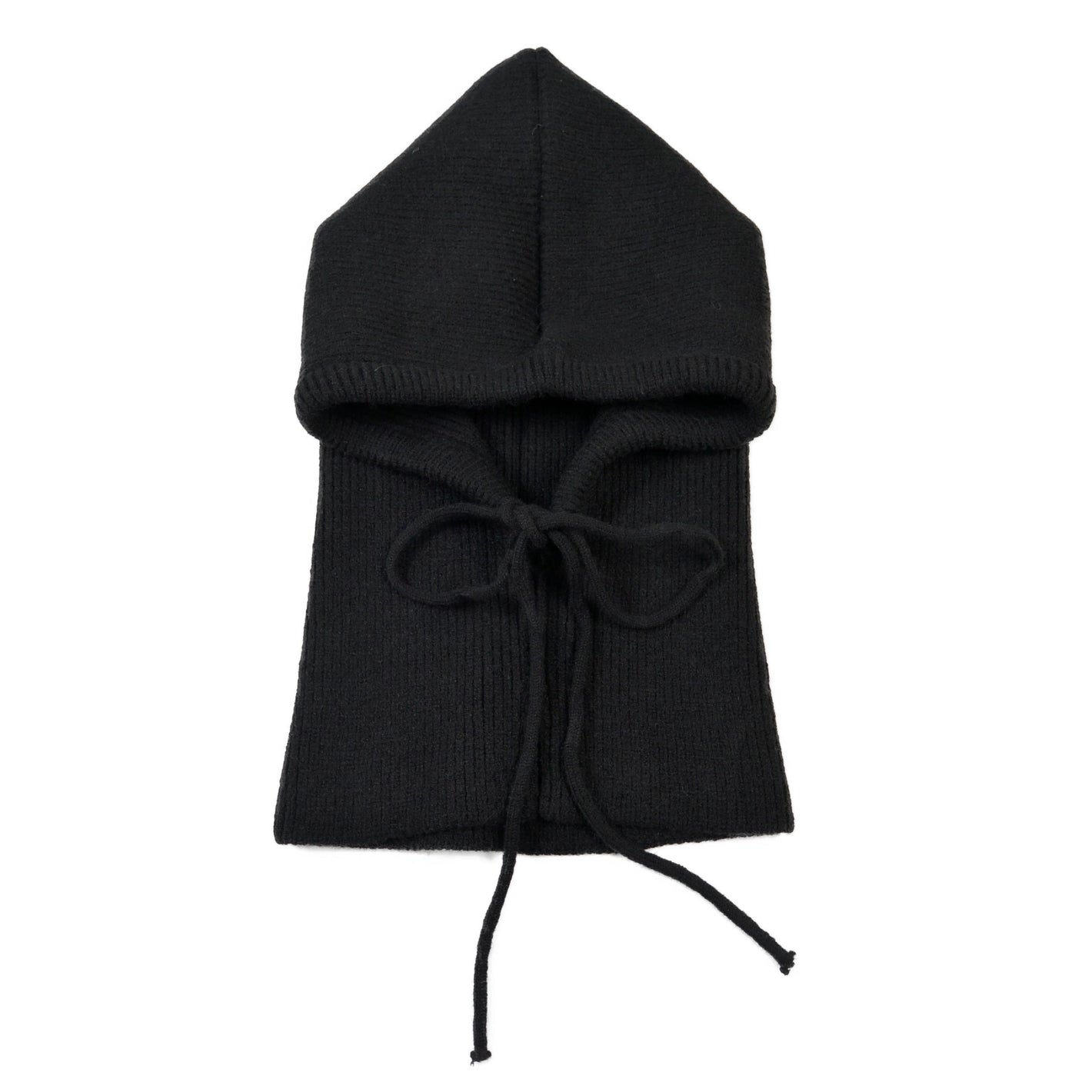 Die weiche Nijens Balaclava in Schwarz