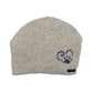 Long Beanie "Oryom" Schurwolle Naturweiß (HP-40)