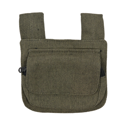 Khaki fanny pack pouch with belt loops Nijens Oxford Two Tone 23