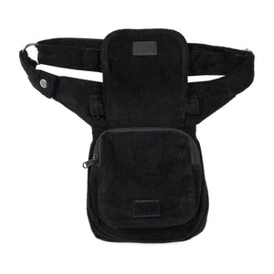 Bauchtasche aus Cord Schwarz (2 Bild).