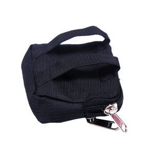 Kleine Beuteltasche, Wasserabweisend, Schwarz 2